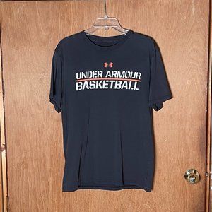 Under Armour Basketball Soft T-Shirt, Heat Gear, Medium
